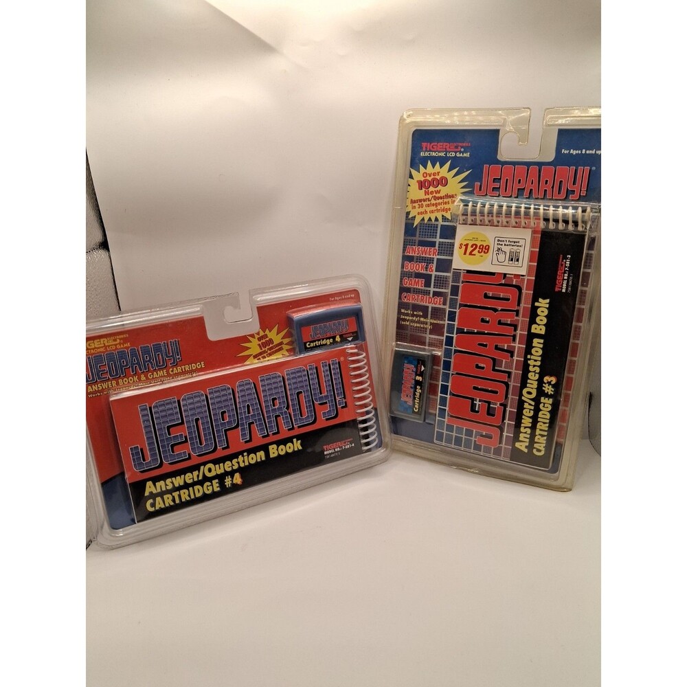 Jeopardy! Answer/Question Book Cartridge #3 an #4